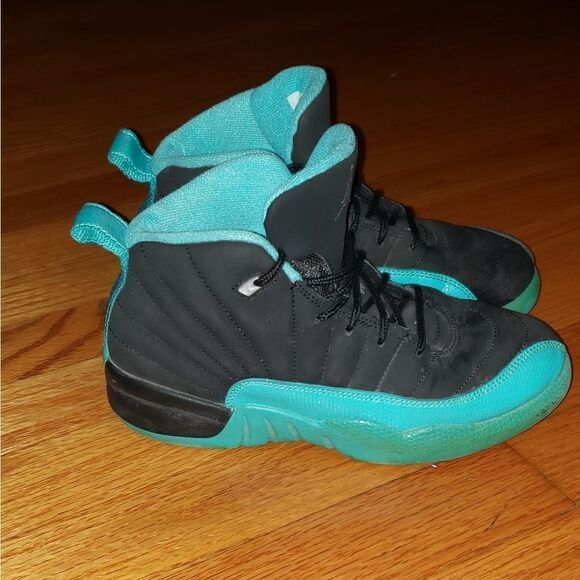 Jordan 12 RetroHyper Jade (PS) - Picture 1 of 8
